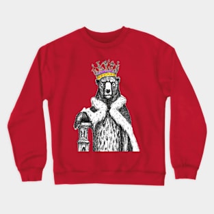 great royal bear Crewneck Sweatshirt